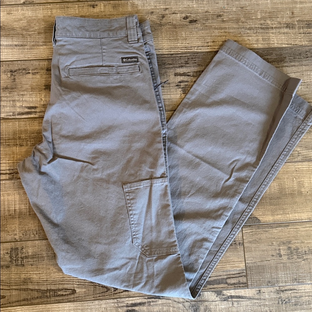 Columbia Gray Flex Mens Pants 30x34 - Picture 2 of 5